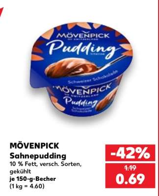MÖVENPICK Sahnepudding