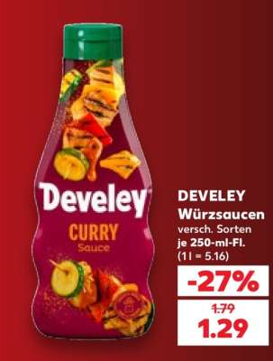 DEVELEY Würzsaucen