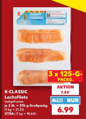 K-CLASSIC Lachsfilets