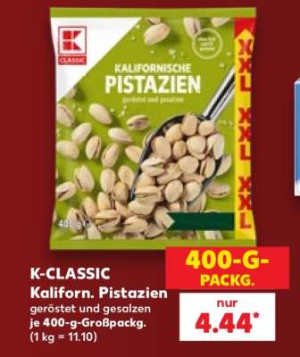 K-CLASSIC Kaliforn. Pistazien
