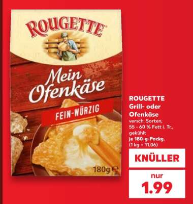 ROUGETTE Grill- oder Ofenkäse