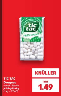 TIC TAC Dragees