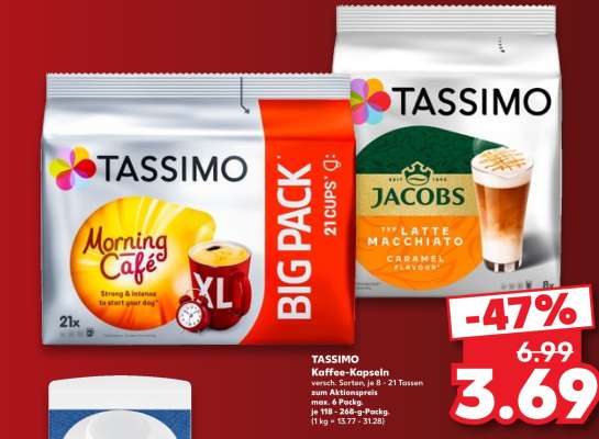 Tassimo Kaffee- kapseln*