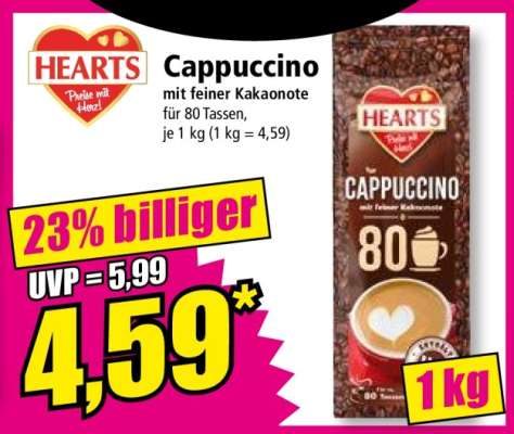 HEARTS Cappuccino