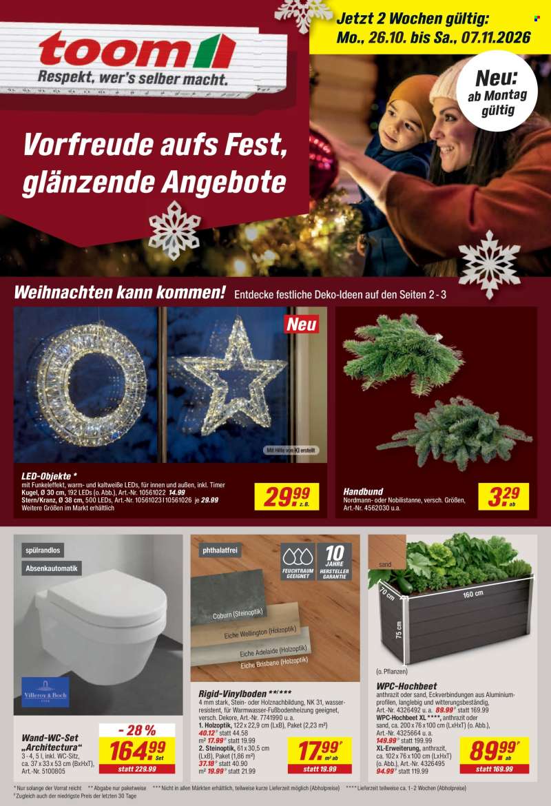Prospekte toom Baumarkt - 26.10.2026 - 7.11.2026.