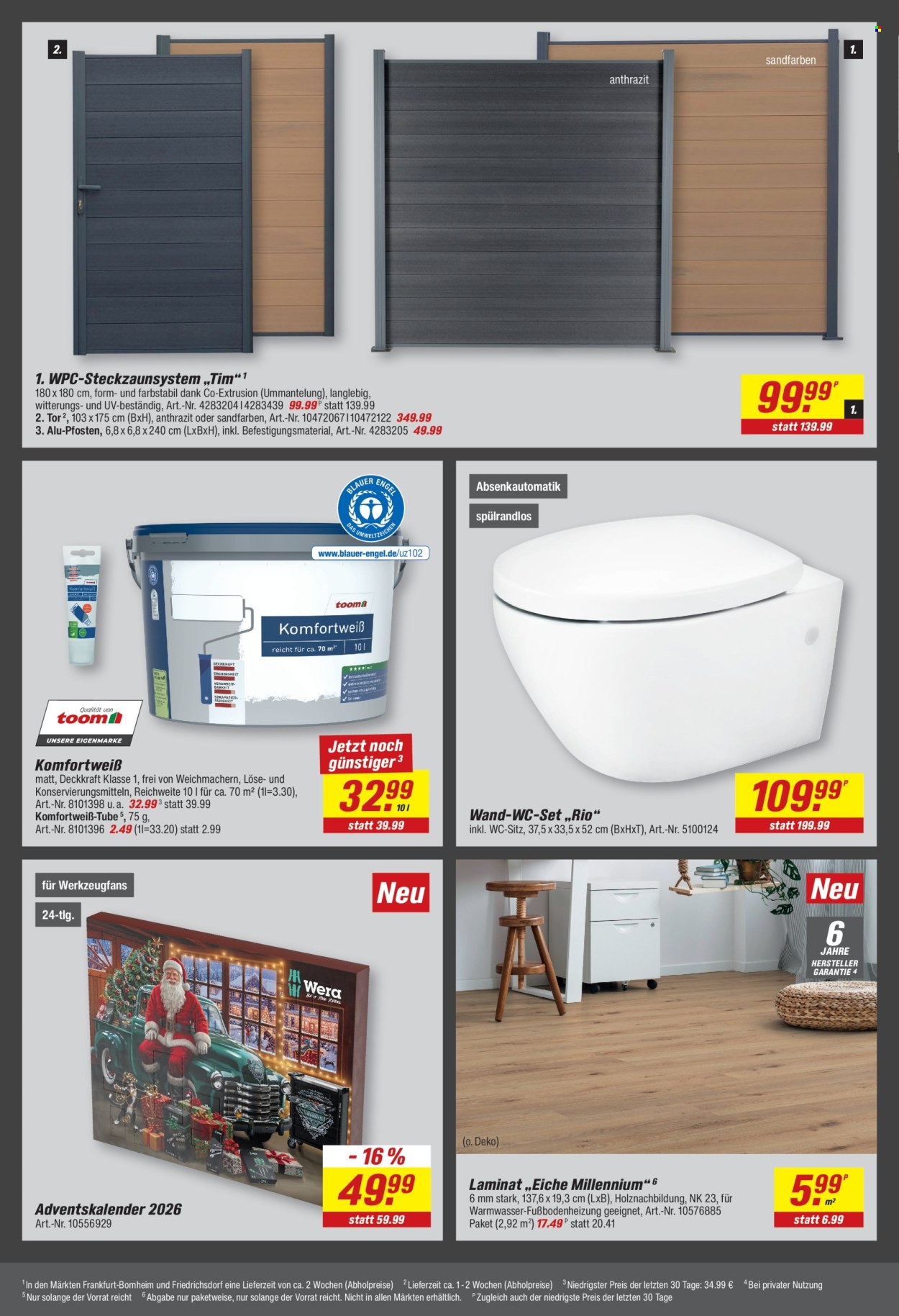 toom Baumarkt Prospekte  - 2.11.2026 - 7.11.2026. Seite 4