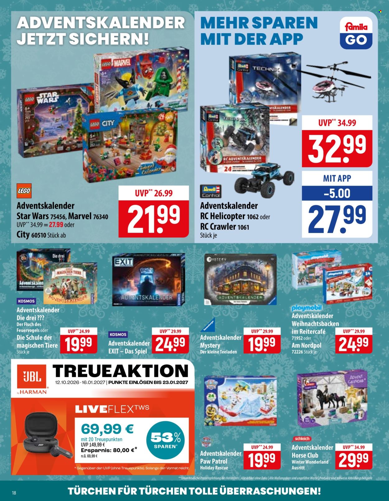 famila Prospekte  - 26.10.2026 - 31.10.2026. Seite 18