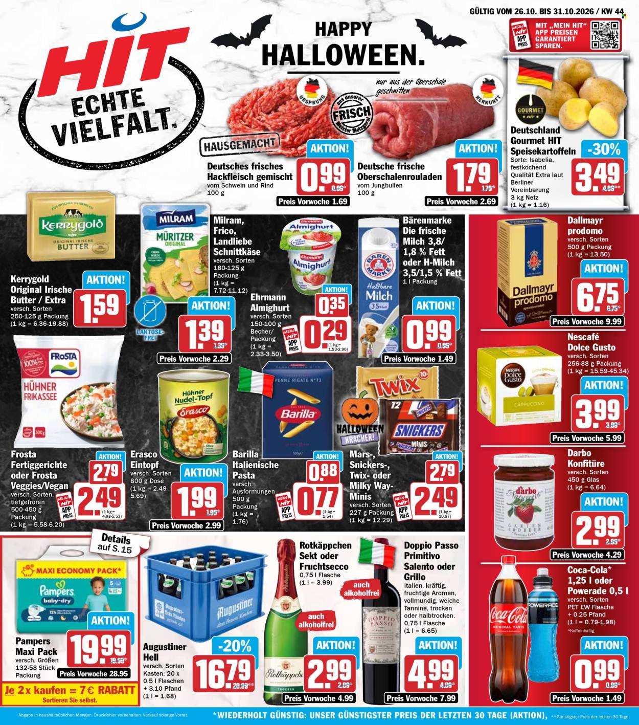 Hit Prospekte  - 26.10.2026 - 31.10.2026. Seite 1