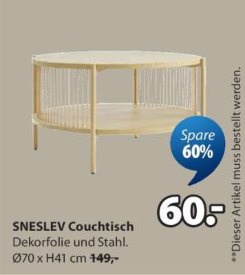 SNESLEV Couchtisch