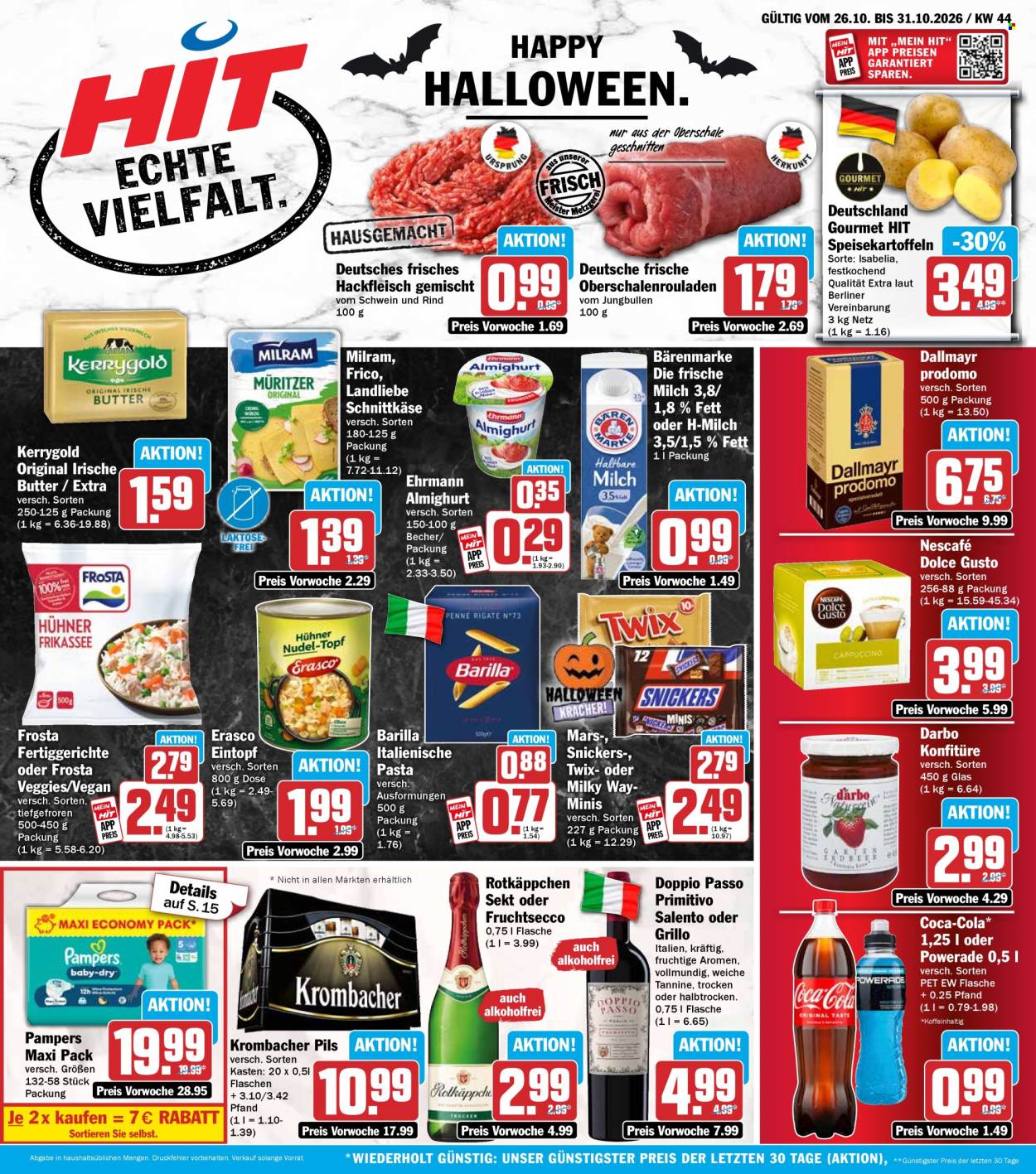 Hit Prospekte  - 26.10.2026 - 31.10.2026. Seite 1
