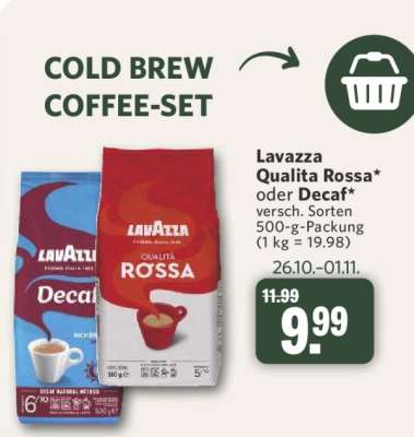 Lavazza Qualita Rossa oder Decaf