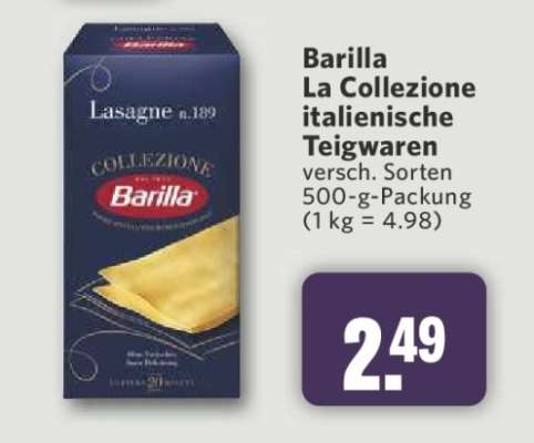 Barilla La Collezione italienische Teigwaren