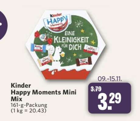 Kinder Happy Moments Mini Mix