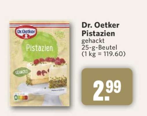 Dr. Oetker Pistazien