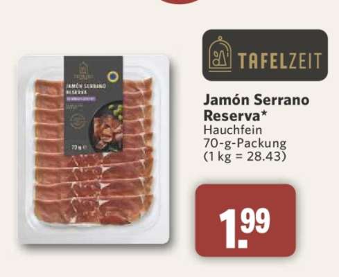 Jamón Serrano Reserva