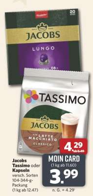 Jacobs Tassimo oder Kapseln