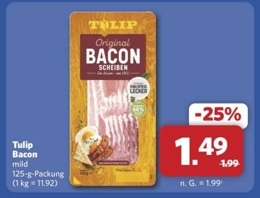 Tulip Bacon mild