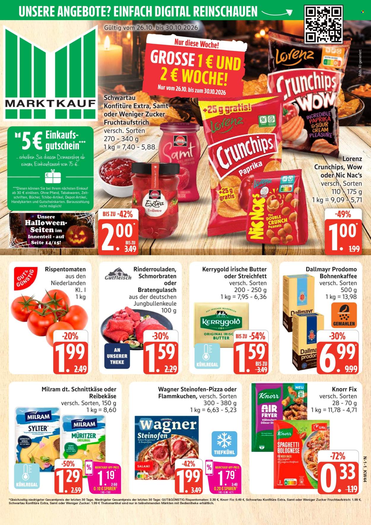 Marktkauf Prospekte  - 26.10.2026 - 31.10.2026. Seite 1
