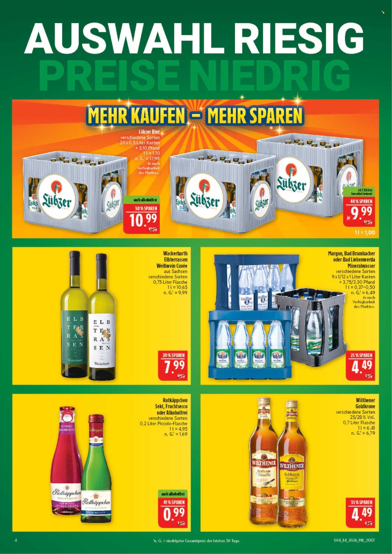 Marktkauf Prospekte  - 26.10.2026 - 31.10.2026. Seite 4