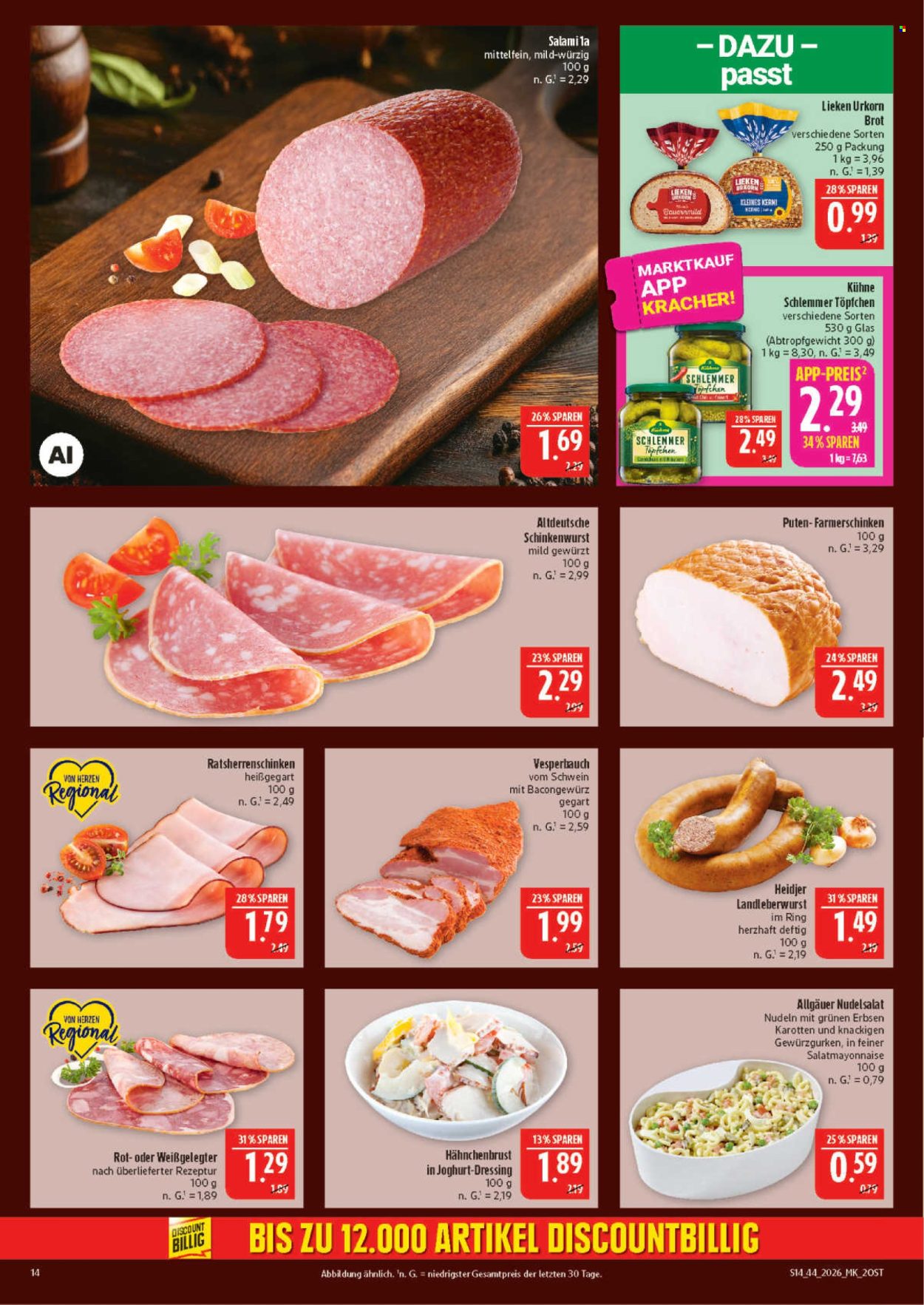 Marktkauf Prospekte  - 26.10.2026 - 31.10.2026. Seite 14