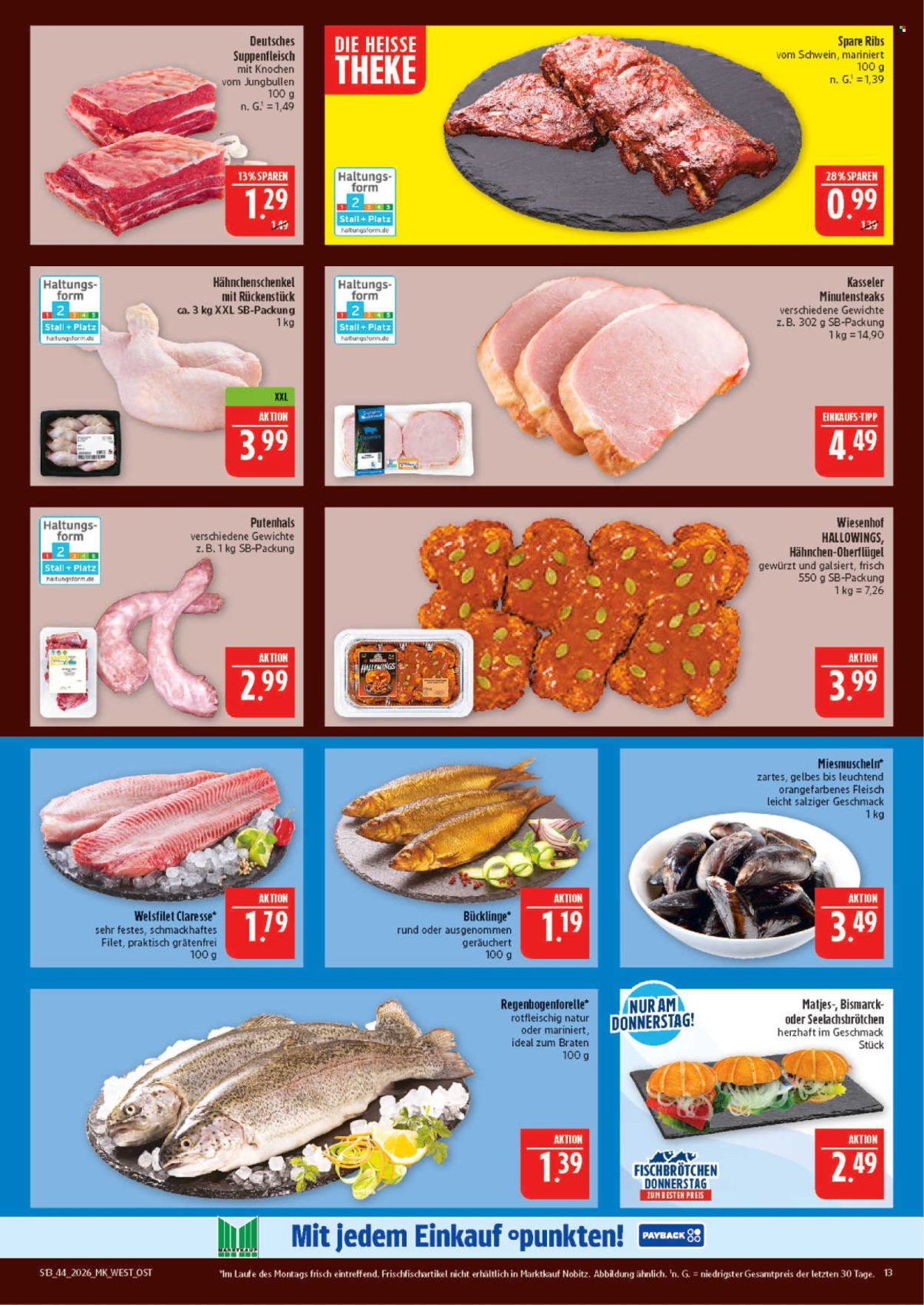 Marktkauf Prospekte  - 26.10.2026 - 31.10.2026. Seite 13