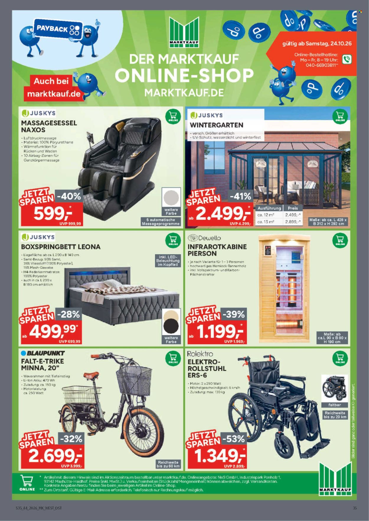 Marktkauf Prospekte  - 26.10.2026 - 31.10.2026. Seite 35