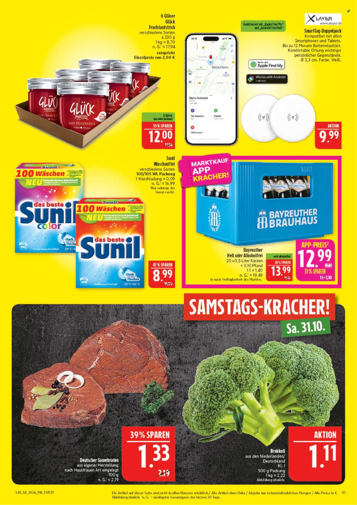 Marktkauf Prospekte  - 26.10.2026 - 31.10.2026. Seite 43