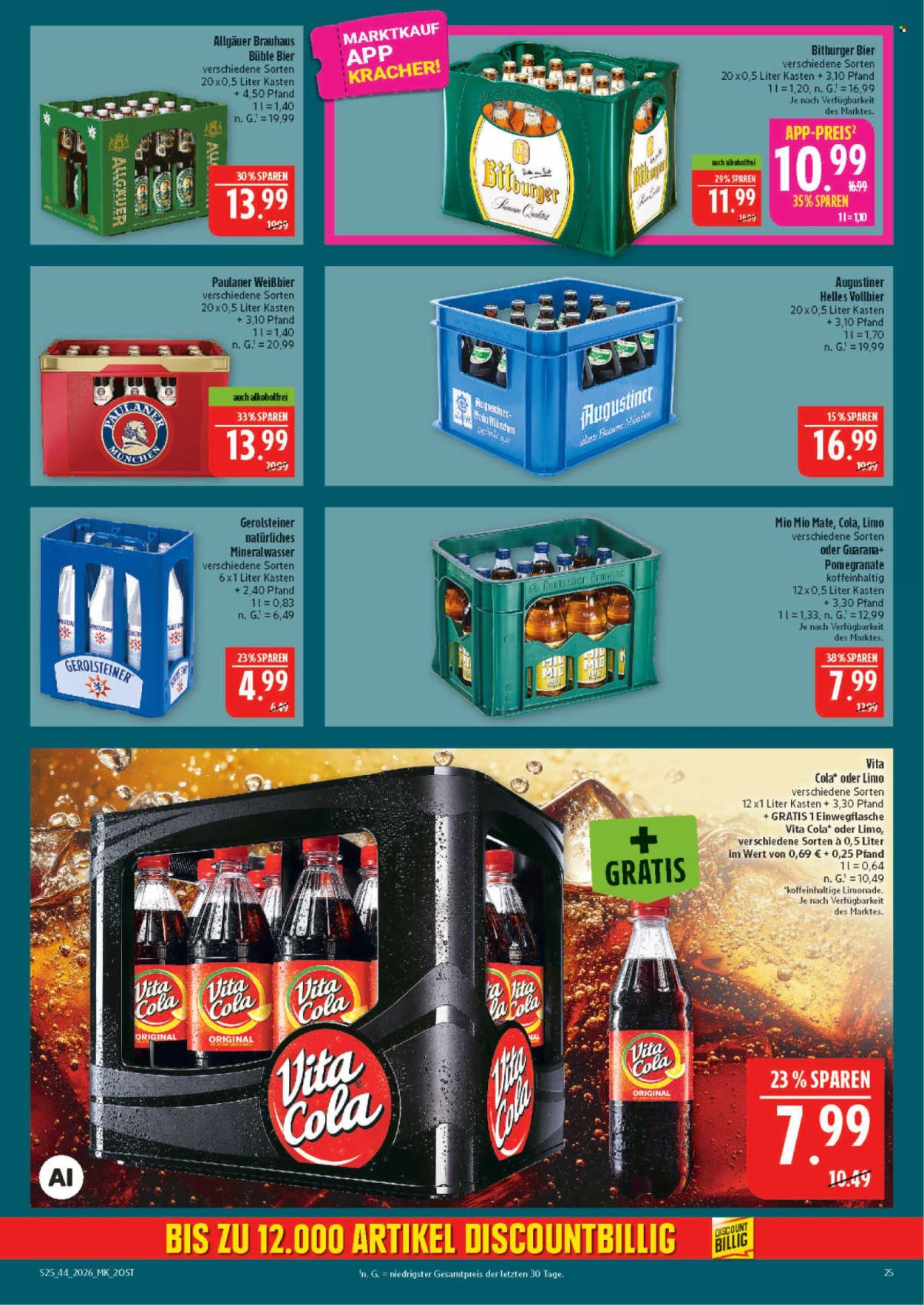Marktkauf Prospekte  - 26.10.2026 - 31.10.2026. Seite 25