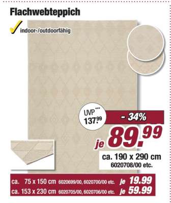 Flachwebteppich