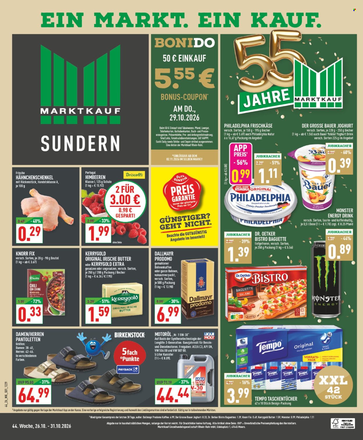 Marktkauf Prospekte  - 26.10.2026 - 31.10.2026. Seite 1