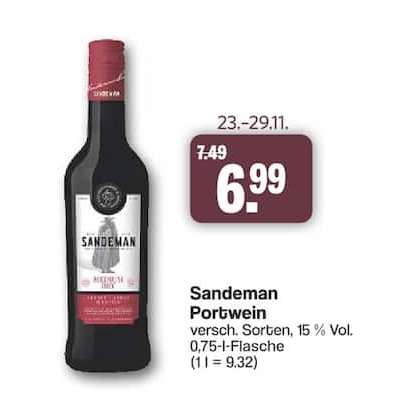 Sandeman Portwein