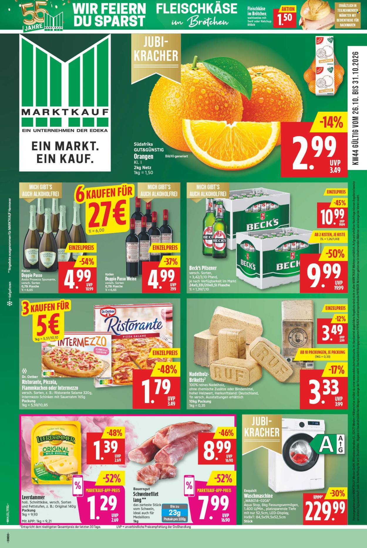 Marktkauf Prospekte  - 26.10.2026 - 31.10.2026. Seite 1
