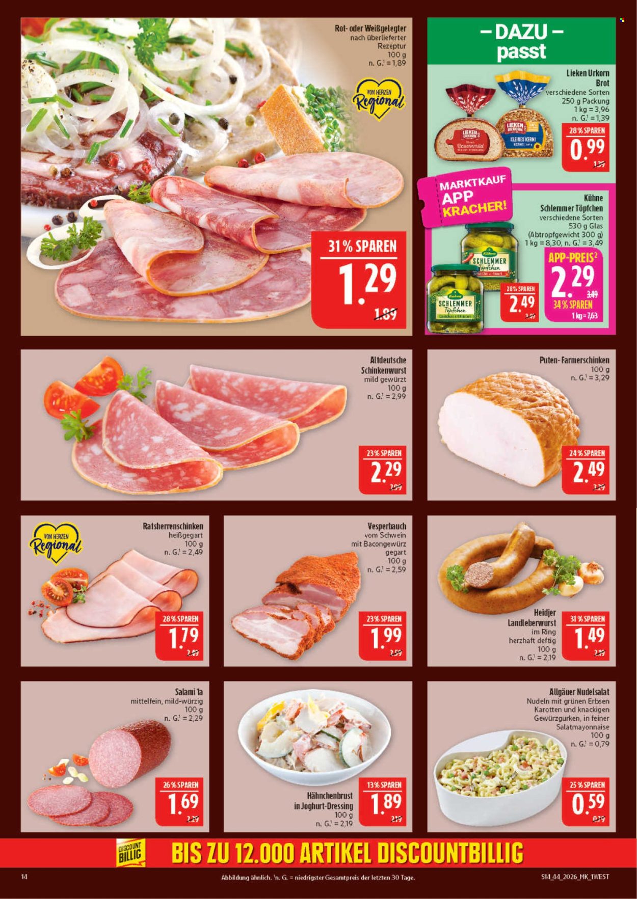 Marktkauf Prospekte  - 26.10.2026 - 31.10.2026. Seite 14