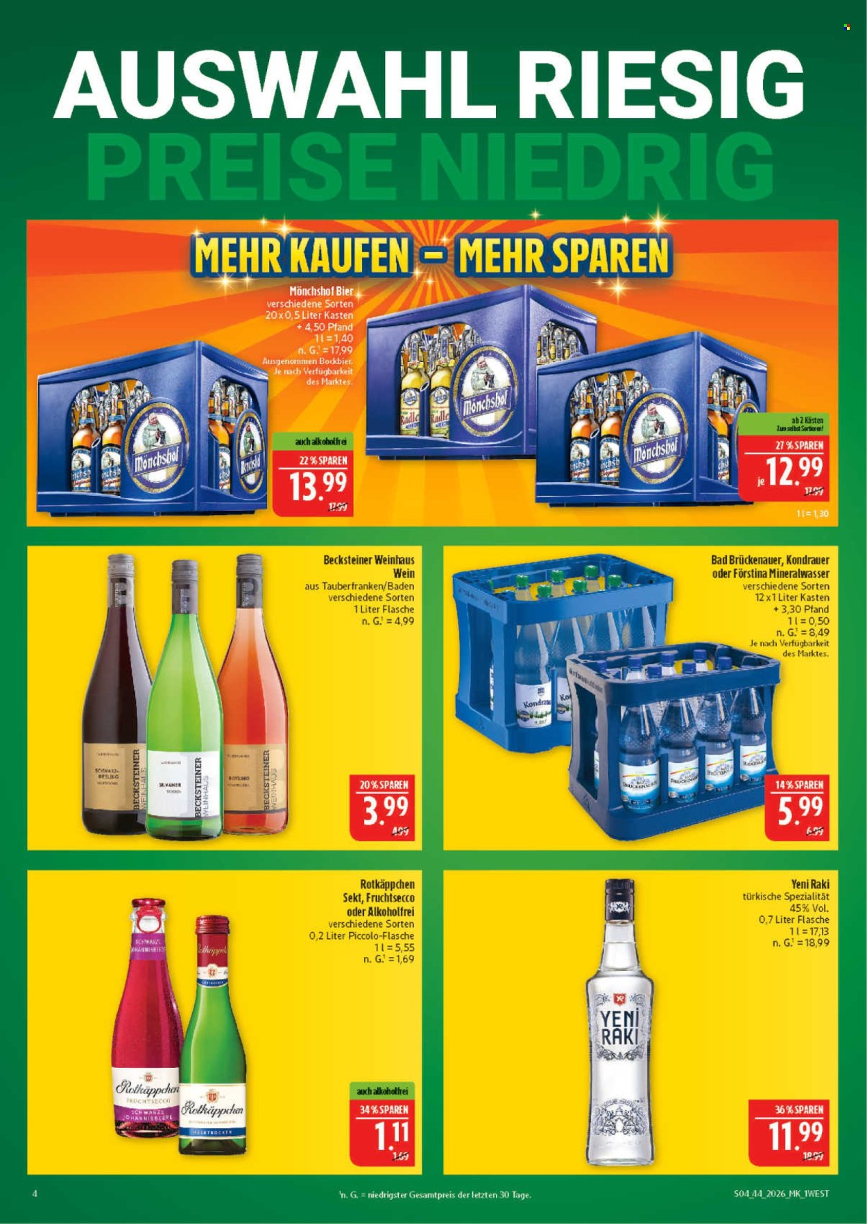 Marktkauf Prospekte  - 26.10.2026 - 31.10.2026. Seite 4