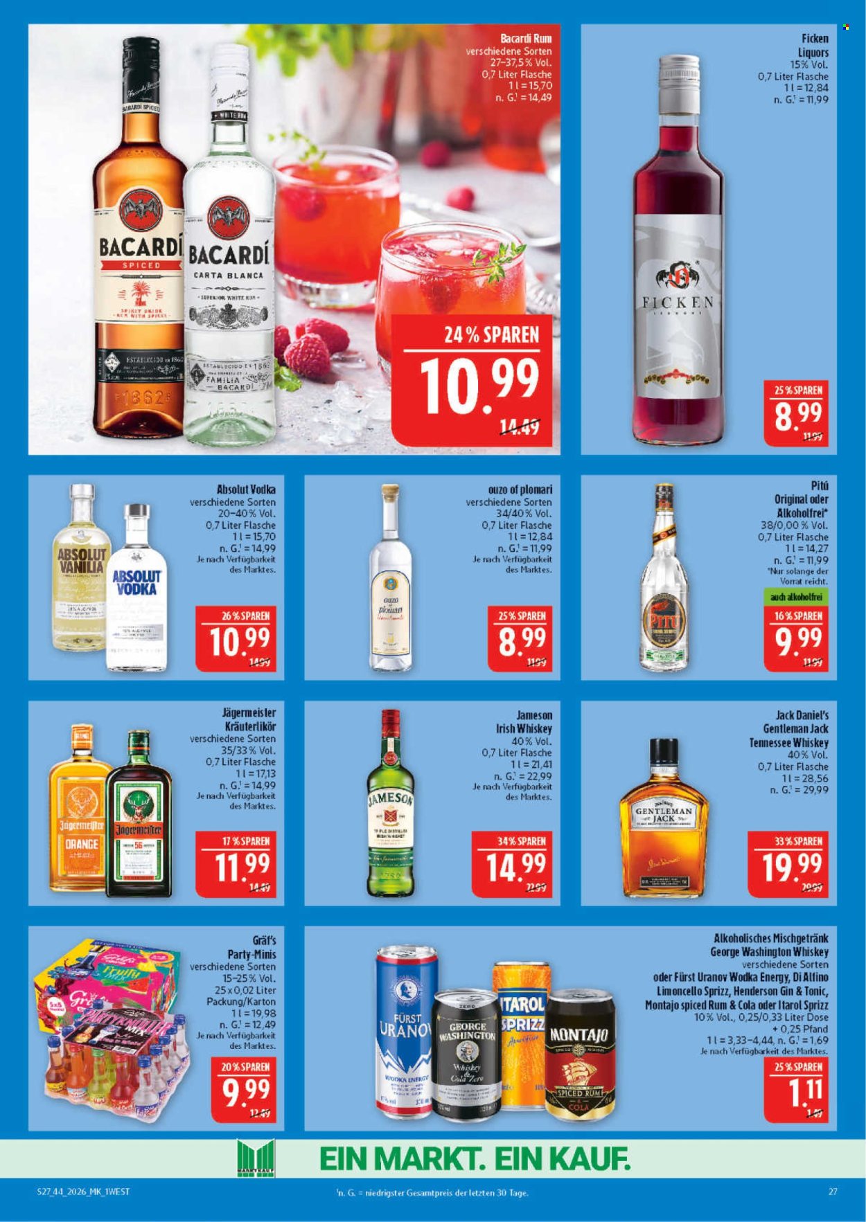 Marktkauf Prospekte  - 26.10.2026 - 31.10.2026. Seite 27