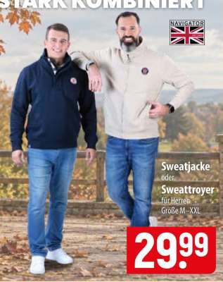 Sweatjacke oder Sweattroyer