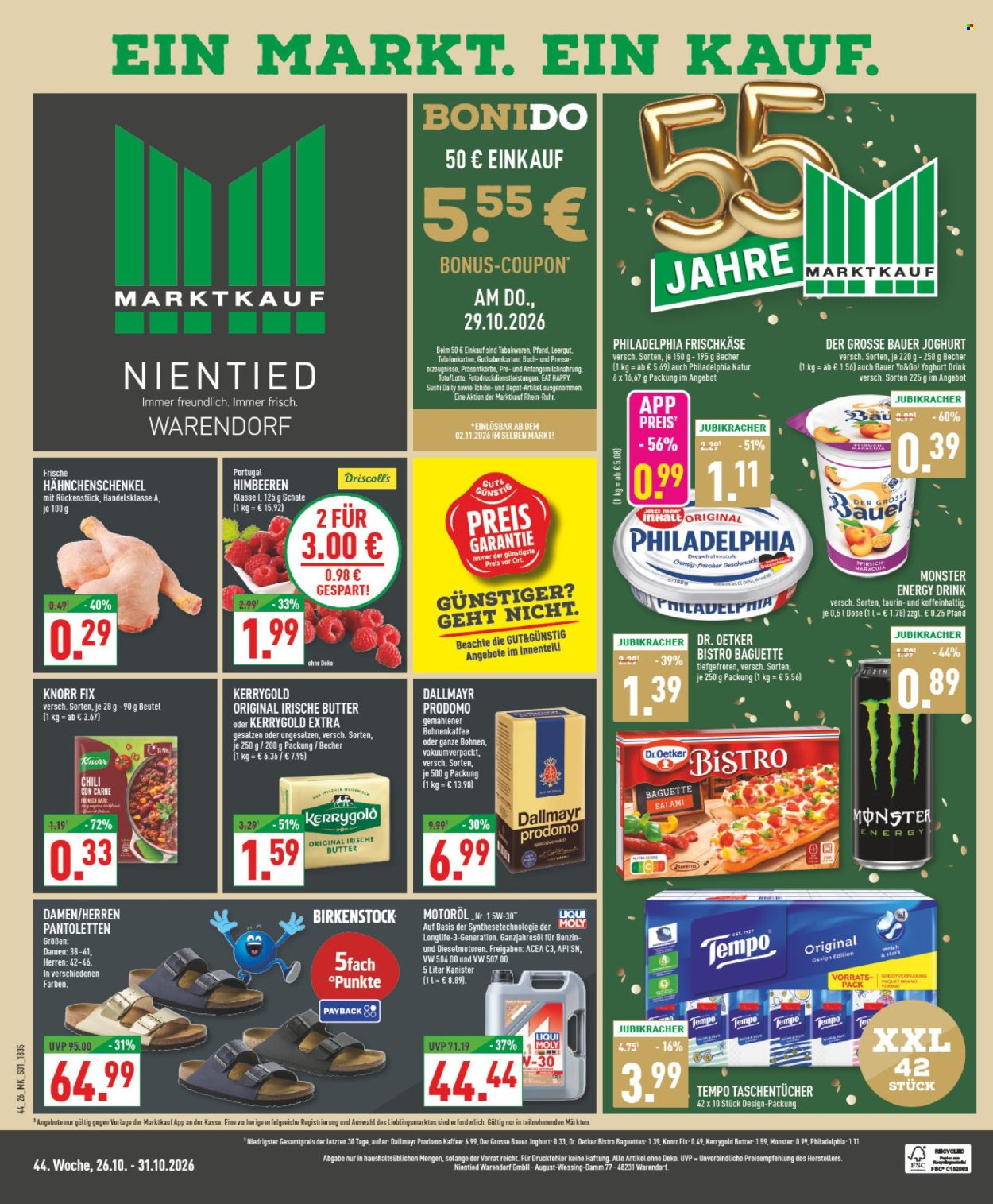 Marktkauf Prospekte  - 26.10.2026 - 31.10.2026. Seite 1