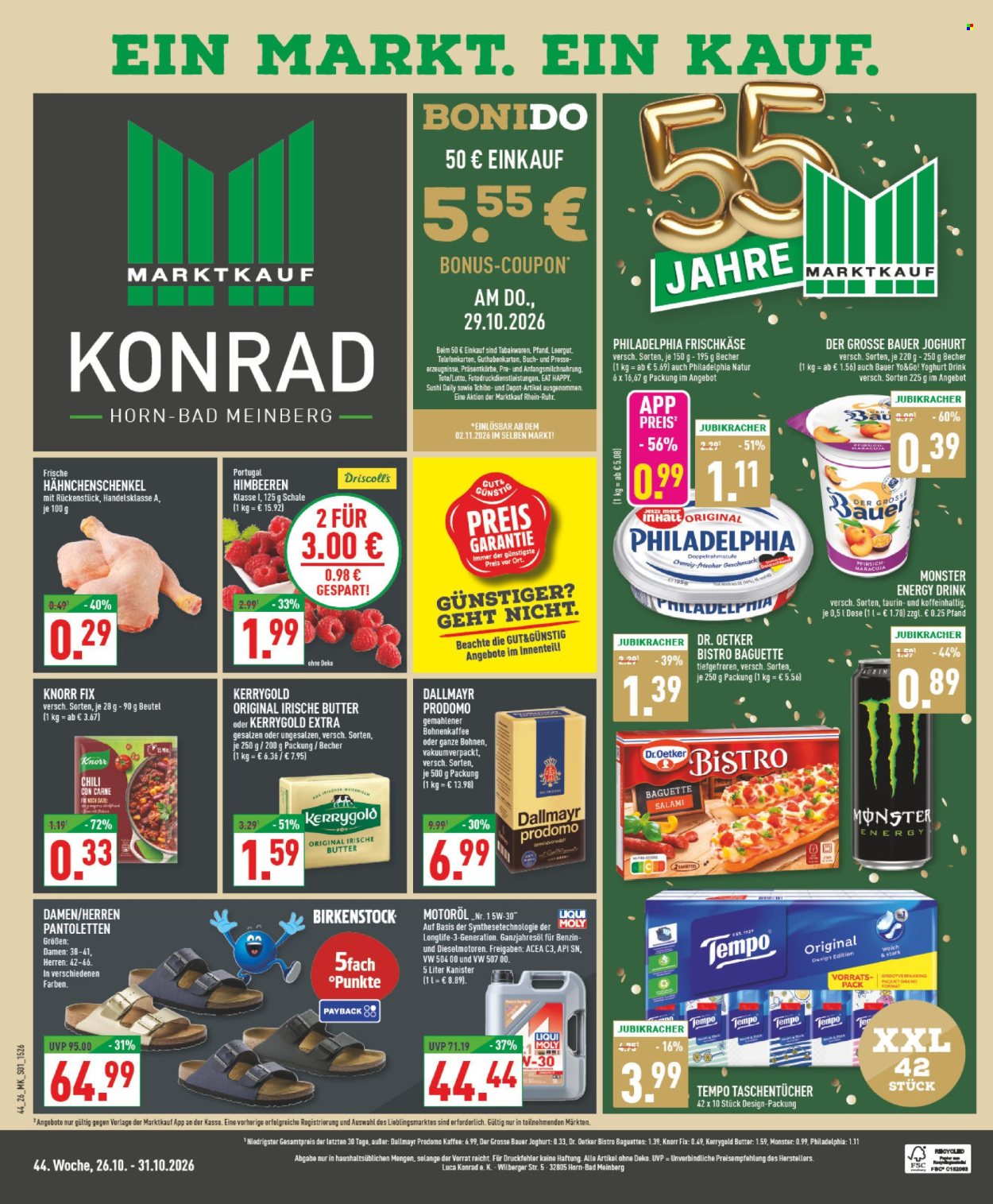 Marktkauf Prospekte  - 26.10.2026 - 31.10.2026. Seite 1