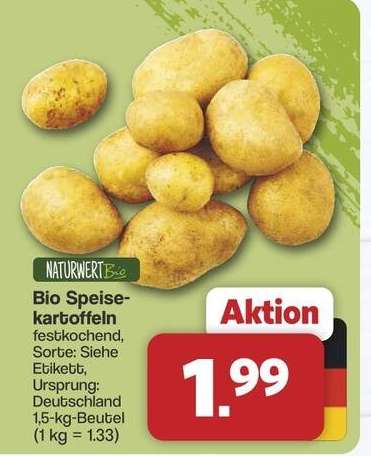 Bio-Speisekartoffeln