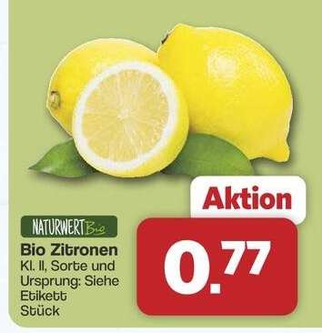 Bio-Zitronen