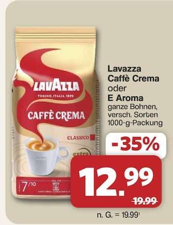 Lavazza Caffè Crema oder E Aroma