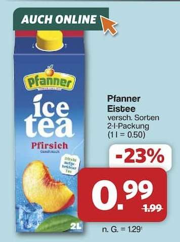 Pfanner Eistee