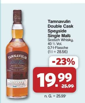Tamnavulin Double Cask Speyside Single Malt