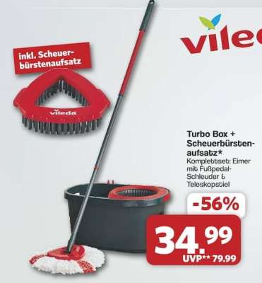 Turbo Box + Scheuerbürstenaufsatz
