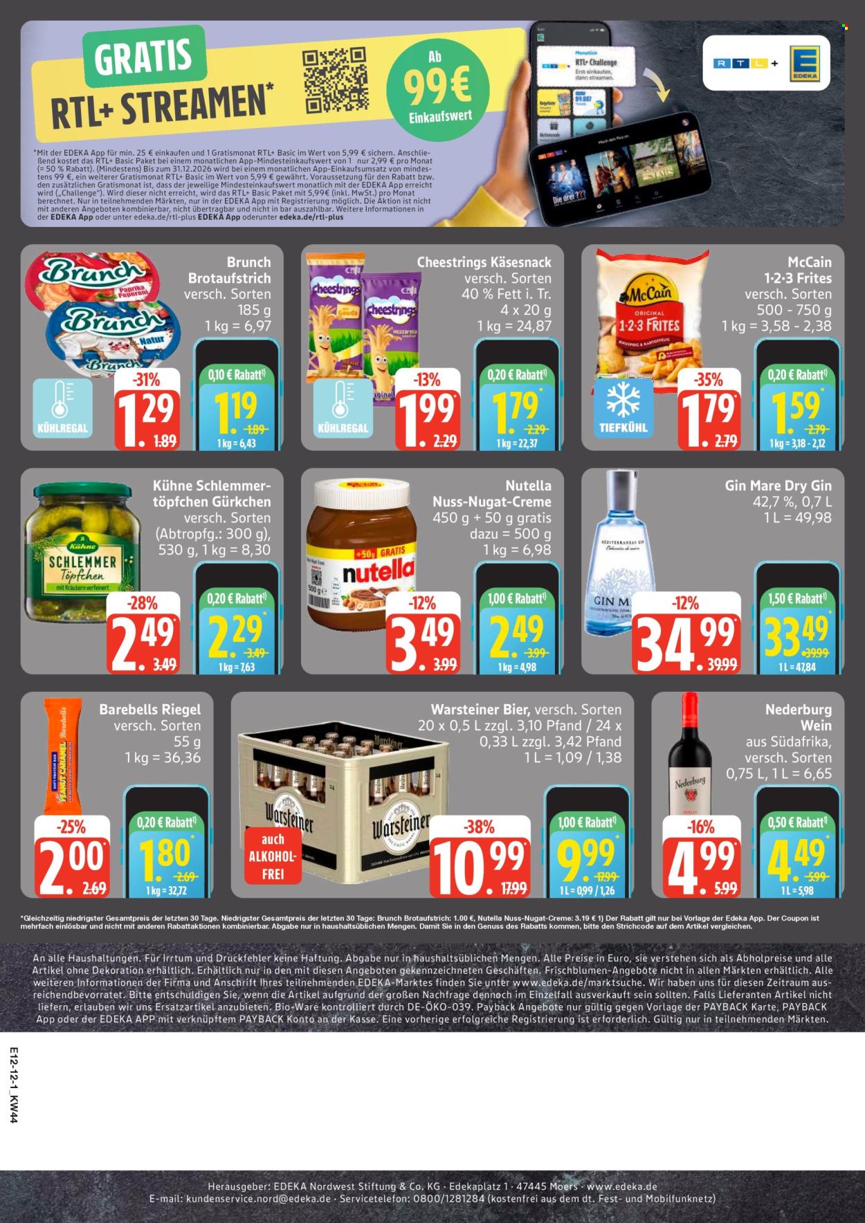 Edeka Prospekte  - 26.10.2026 - 31.10.2026. Seite 12