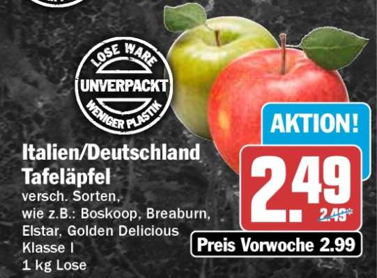 Italien/Deutschland Tafeläpfel