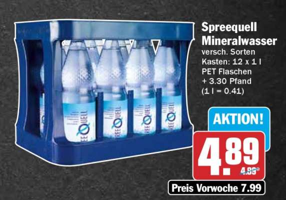 Spreequell Mineralwasser