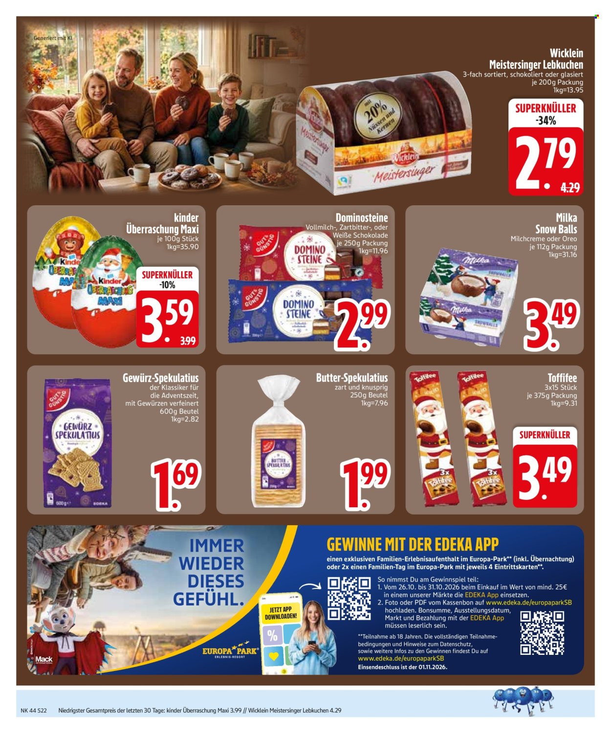 Edeka Prospekte  - 26.10.2026 - 31.10.2026. Seite 24