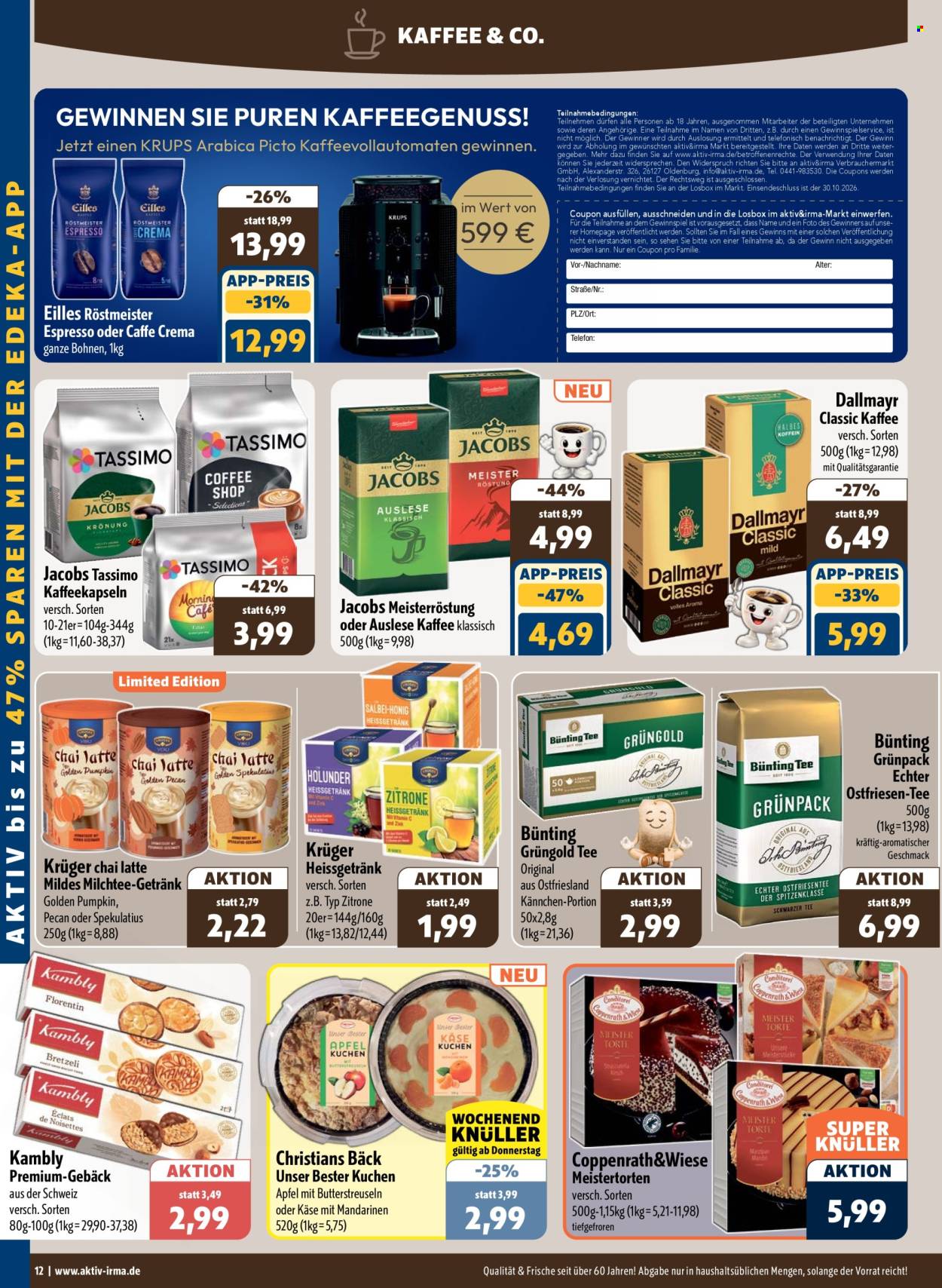 Edeka Prospekte  - 26.10.2026 - 31.10.2026. Seite 12