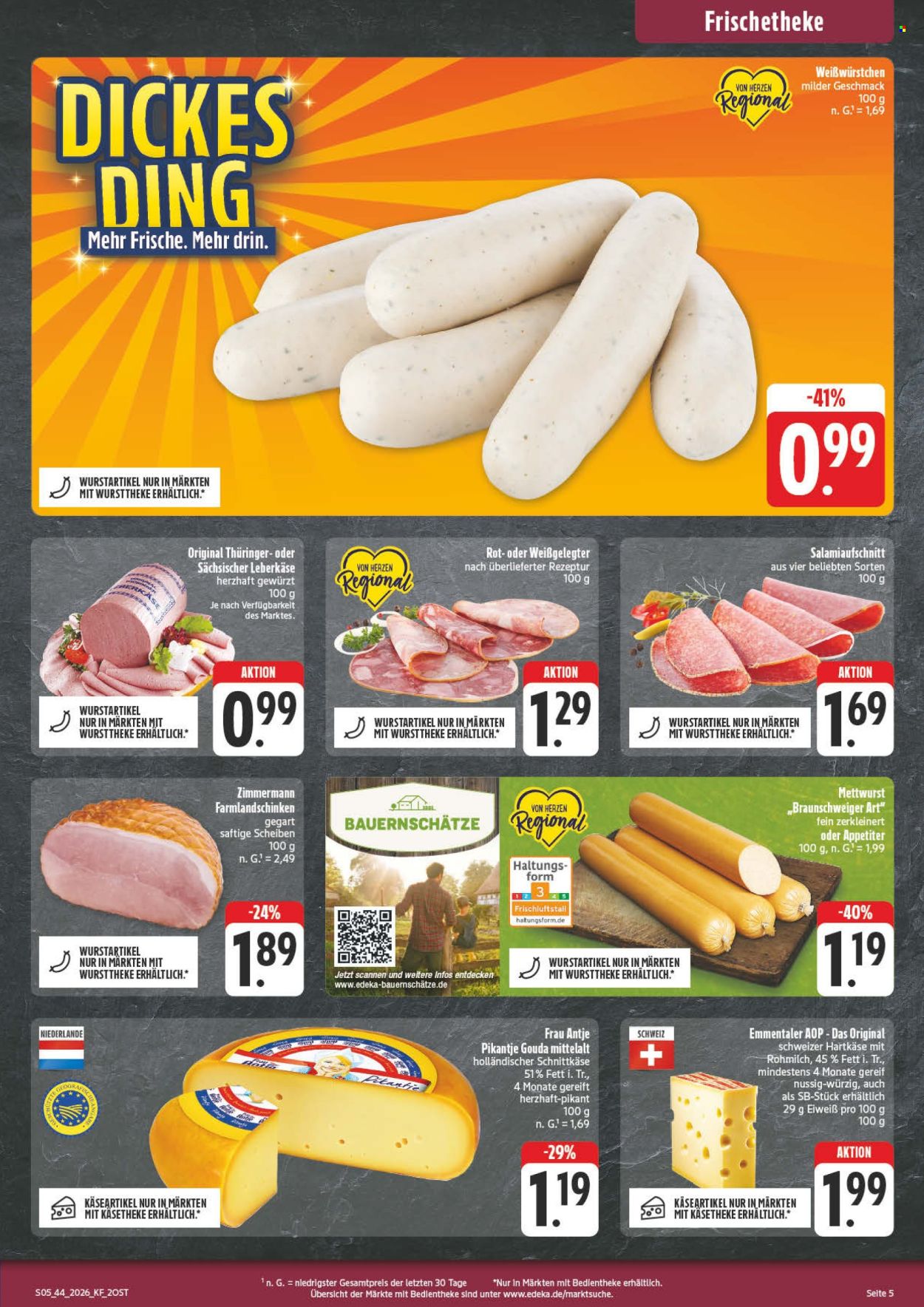 Edeka Prospekte  - 26.10.2026 - 31.10.2026. Seite 5